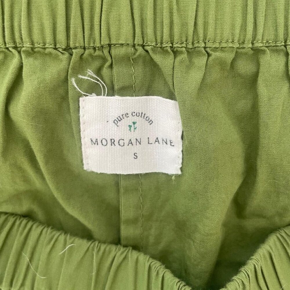 Morgan lane Maebelle Nessa Pajama Set In Green Envy | Women’s Size Medium - Picture 8 of 8